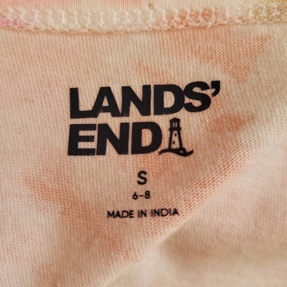 Lands End Sleeveless Tie Dye Maxi Dress Size Small - Picture 5 of 5